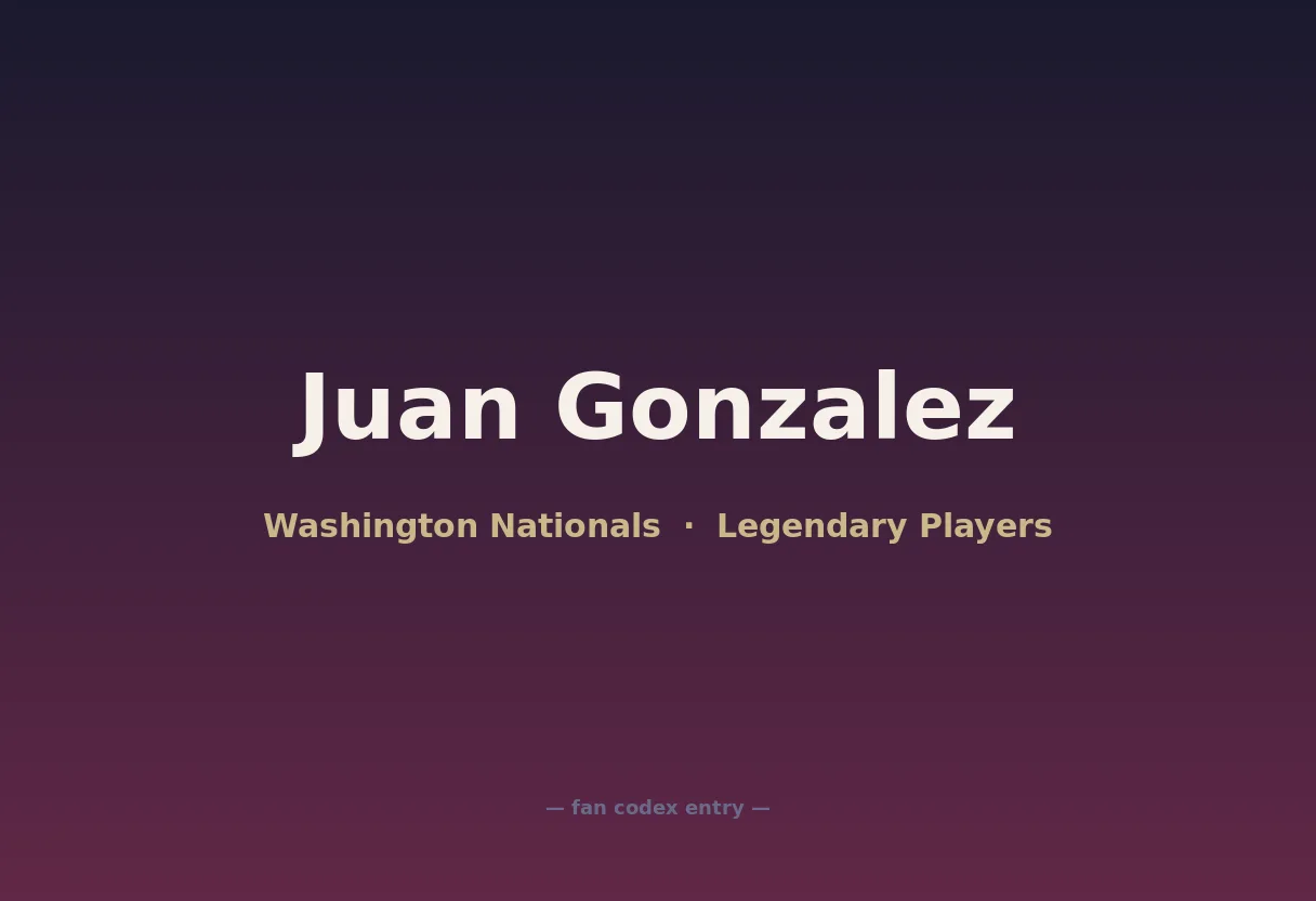 Juan Gonzalez