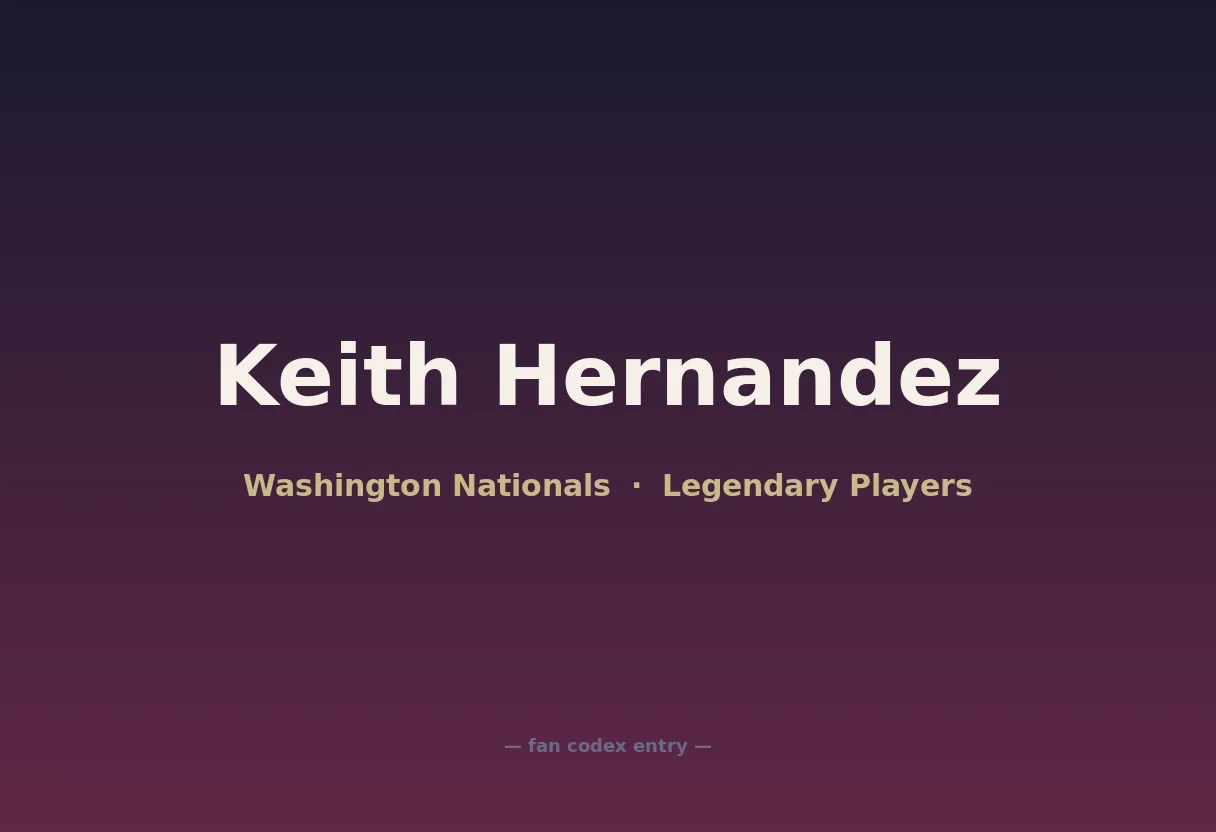 Keith Hernandez