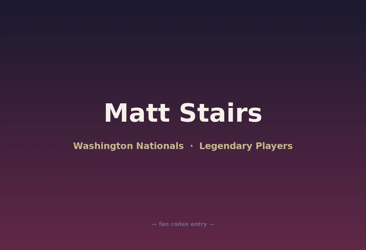 Matt Stairs