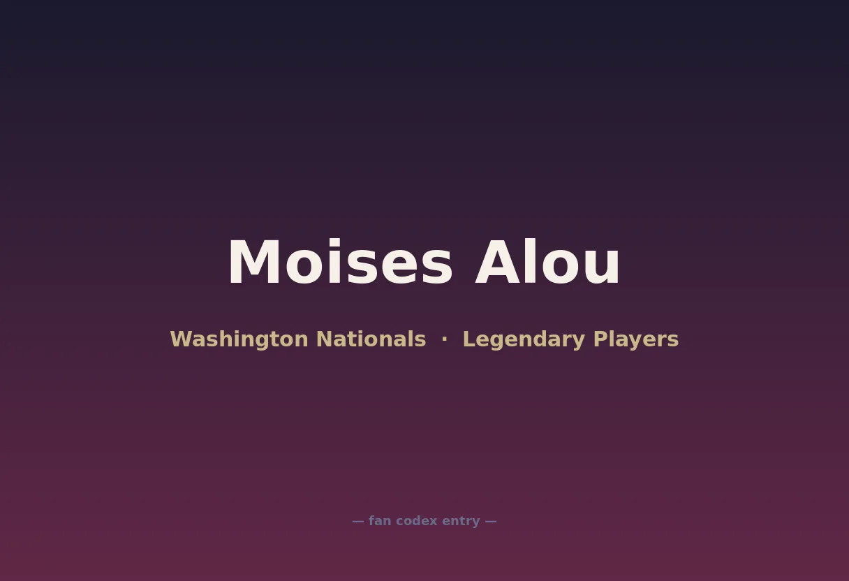 Moises Alou