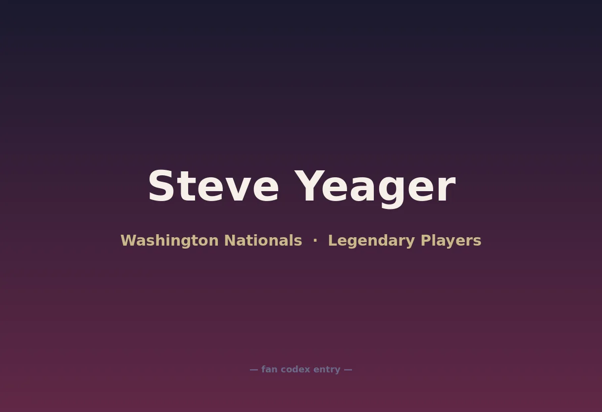 Steve Yeager